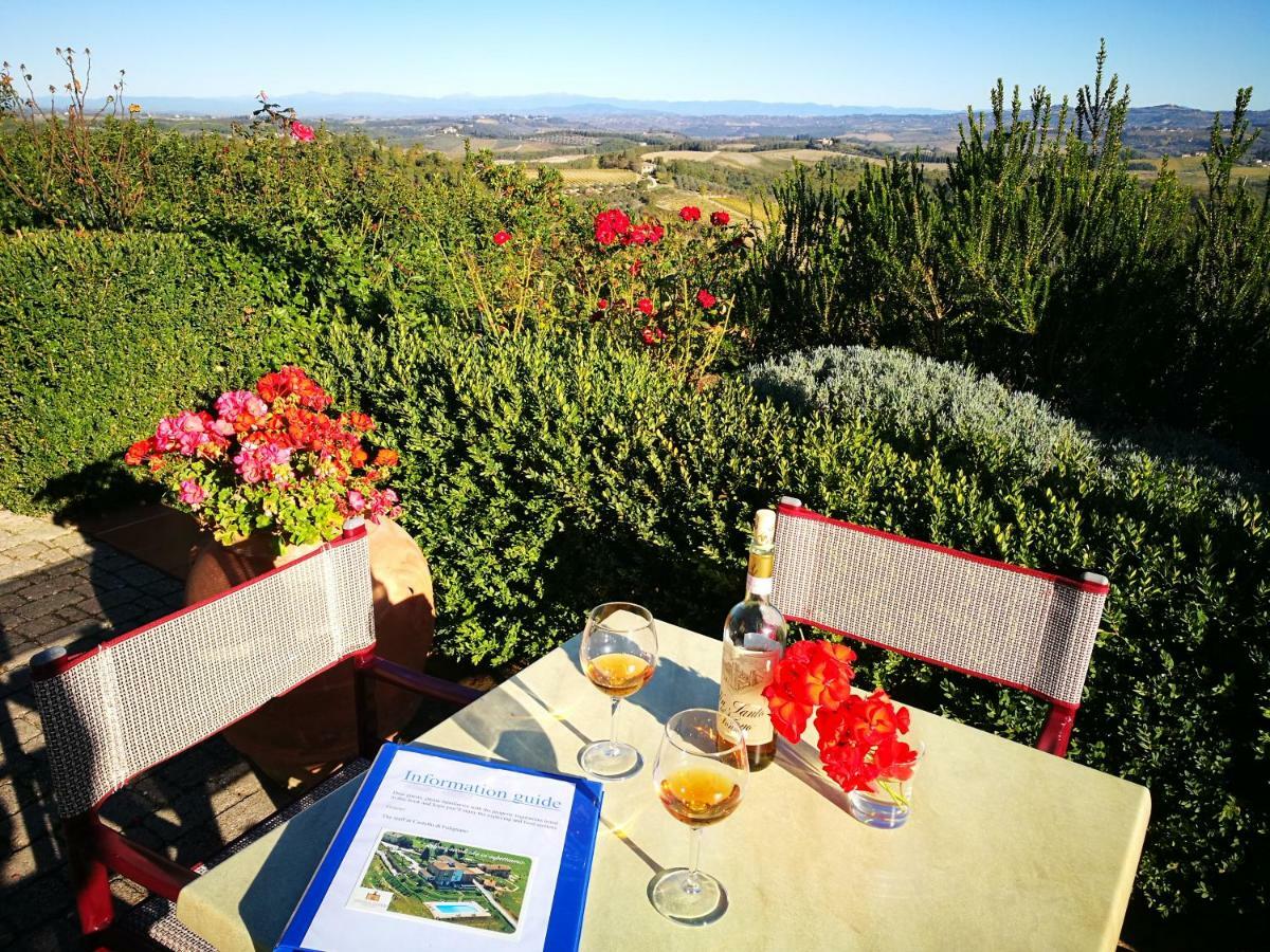 Castello Di Fulignano Isalfredo Ground Floor Apartment San Gimignano Exteriör bild